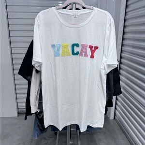 Chic Soul | Vacay Tee | size 3X